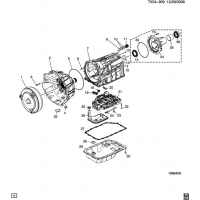 (TX04-900) 2007-2013 CK1    (MYC) (6L80) CASE & RELATED PARTS