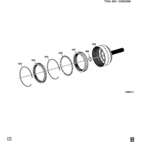 (TX04-903) 2007-2013 CK1    (MYC) (6L80) OUTPUT SHAFT ASSEMBLY