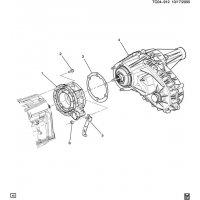 (TC04-912) 2007-2013 K1(06-36-43)   ADAPTER (6L80 AUTOMATIC MYC)