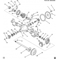 (TC05-954) 2010-2013 CK1(06-36)     9.50 RING GEAR PART 1 (AXN)