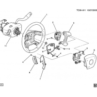 (TC06-911) 2008-2013 CK1,2,3   (LEATHER WRAPPED NP5, ACCESSORY CONTROLS UK3, EXC HYBRID HP2)