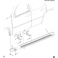 (TC08-909) 2008-2013 CK1,2(06-36)  (MOLDED BLACK BVE, EXC HYBRID HP2)