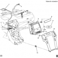 (TC09-073) 2011-2013 CK1(06-36)   (CADILLAC Z75)