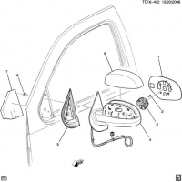 (TC16-432) 2007-2013 CK1,2,3     (HEATED DL8)