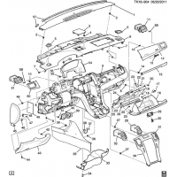 (TK16-904) 2009-2013 CK1(06)      PART 1 TRIM (CADILLAC Z75)