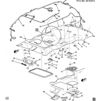 (TK16-884) 2010-2013 CK107(06)  -ROOF (SUNROOF CF5)