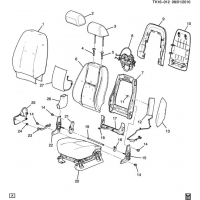(TK16-012) 2010-2013 CK1,2(06-36)  /BUCKET-BACK (AN3, EXC HEATED/VENTED HNE,KB6)