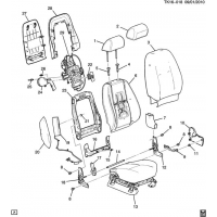 (TK16-018) 2010-2011 CK1,2(06-36)  /BUCKET-BACK (AN3, HEATED/VENTED HNE,KB6)