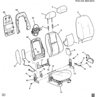 (TK16-016) 2010-2013 CK1,2(06-36)  /BUCKET-BACK (AN3, EXC HEATED/VENTED HNE,KB6)