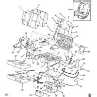 (TC16-392) 2008-2013 CK107(06)  /BENCH-60% SIDE (AM8, EXC POWER FOLDING ARS, HYBRID HP2)