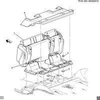 (TK16-042) 2011-2013 CK107(06)    (60/40 BENCH AM8, EXC HYBRID HP2)