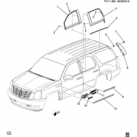 (TC17-985) 2009-2013 CK1(06)  (CADILLAC Z75)
