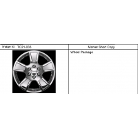 (TC21-033) 2007-2011 CK1 WHEEL PKG (CK925)(Z75)