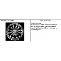 (AC21-980) 2007-2013 CK1(06-36) WHEEL PKG (CK945)(Z75)