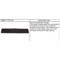 (TC21-016) 2007-2013 CK107(06) MAT PKG/REAR #2 CARPET (MOLDED EDGE)