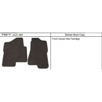 (AC21-887) 2007-2013 CK1,2(06-36) MAT PKG/FRONT FLOOR CARPET (PRODUCTION)