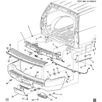 (TC07-963) 2012-2013 CK107,109(06)   (CADILLAC Z75, DUAL TAILPIPE MWN)