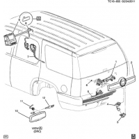(TC16-655) 2012-2013 CK1(06)    (CADILLAC Z75, UVC, SPECIAL EDITION WHN)