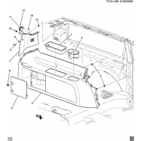 (TC16-439) 2007-2013 CK109,2(06)  -BODY SIDE-LH QUARTER DETAIL (POWER LIFTGATE E61)