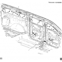 (TK16-919) 2010-2013 CK109,209(06)   /ROOF SIDE(REAR SEAT #2 AS3)