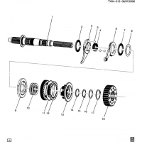 (TX04-313) 2008-2013 K1,2   (NQH) PART 3 CLUTCH COMPONENTS (MP 3023/3024)