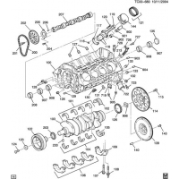 (TC00-680) - 2005-2007 CK   -8.1L V8  1 BLOCK & INTERNAL PARTS (L18/8.1G)