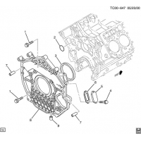 (TC00-647) - 2005      CK FLYWHEEL HOUSING (LLY/6.6-2)