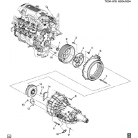(TC00-678) - 2004-2007 CK1   & MOUNTING (LM7/5.3T, M33)