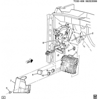 (TC02-636) - 2003-2007 CK1,2,3 -I/P MID BEC