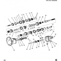 (TX04-502) - 2001-2007 CK1 5-   (MG5)  3 MAIN GEARS