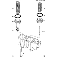 (TX04-229) - 2001-2007 CK1,2,3    (MT1)  7 (4L80-E) AUXILIARY ACCUMULATOR VALVE