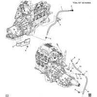 (TC04-707) - 2004-2007 CK TRANSMISSION FILLER TUBE/  (M33)