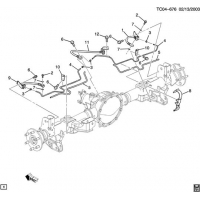 (TC04-676) - 2003-2006 CK1(06-36)  / (EXC ACTIVE BRAKE JL4)