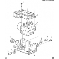 (TC04-700) - 2002-2006 CK1(06-36)    (EBCM)(EXC ACTIVE BRAKE JL4)