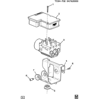 (TC04-702) - 2003-2006 CK1(06-36)    (EBCM)(ACTIVE BRAKE JL4)