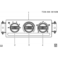 (TC08-608) - 2002-2007 CK HEATER CONTROL ASM (C42)