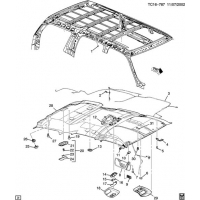 (TC16-787) - 2003-2006 CK157(06)   -  (EXC CF5)(W/RR SEAT CONSOLE)