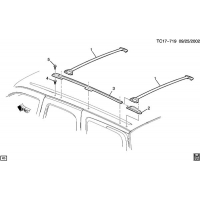 (TC17-719) - 2007-2009 CK107(06)  (CHEVROLET X88, G.M.C. Z88, V54, EXC DENALI Y91)