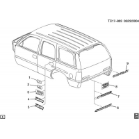 (TC17-803) - 2005-2006 CK157(06)  (CHEVROLET X88)