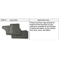 (AC21-675) - 2001-2006 CK1,2,3 MAT PKG/FRONT FLOOR VINYL (NON-PRODUCTION) (X88)