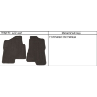 (AC21-887) - 2000-2006 CK1,2(06-36) MAT PKG/FRONT FLOOR CARPET (PRODUCTION)