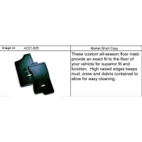 (AC21-525) - 2004-2006 CK MAT PKG/REAR FLOOR VINYL (NON-PRODUCTION) (CHEVROLET X88)