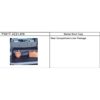 (AC21-979) - 2007-2009 CK1,2(06-36) LINER PKG/CARGO/TRUNK (X88,Z75)