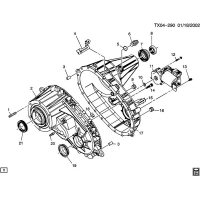 (TX04-290) - 2003-2005 K1   (NR4)  1 CASE (BORG WARNER 4482)