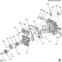(TS00-403) - 2002-2005 ST   -4.2L L6  3 COOLING RELATED, FRONT END DRIVE (LL8/4.2S)