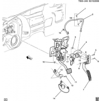 (TS03-249) - 2006-2009 ST1(06)   (POWER ADJUSTABLE PEDAL JF4)