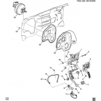 (TS04-050) - 2006-2009 ST(06)   -  (POWER ADJUSTABLE PEDAL JF4)