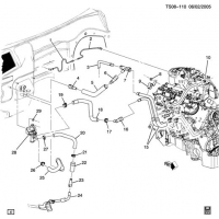 (TS08-110) - 2005      ST158(06)   /  1  (LH6/5.3M)(1ST DES-W/O AUX PUMP)