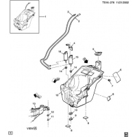 (TS16-276) - 2007-2009 ST(06) / (LS2/6.0H, EXC DRIVER INFO CENTER U68,   CE4)