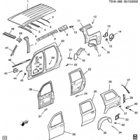 (TS16-268) - 2004-2006 ST158(06)  / -     (EXC SUN ROOF CF5)